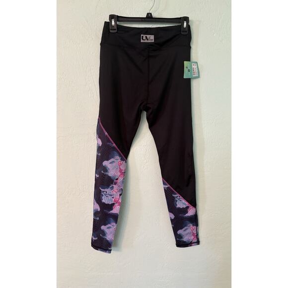 Sea Doo Women’s Med Black Design UV +50 Protection Sport Leggings Quick Dry NWT - Picture 5 of 5